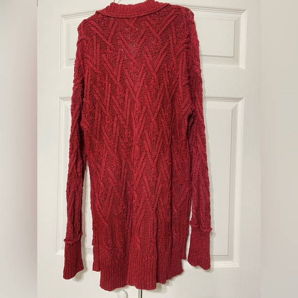 - Free People Montana Cable Knit Cardig size XS - Picture 5 of 8
